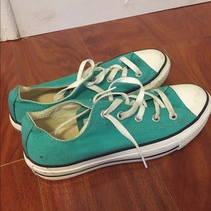 Turquoise Converse
